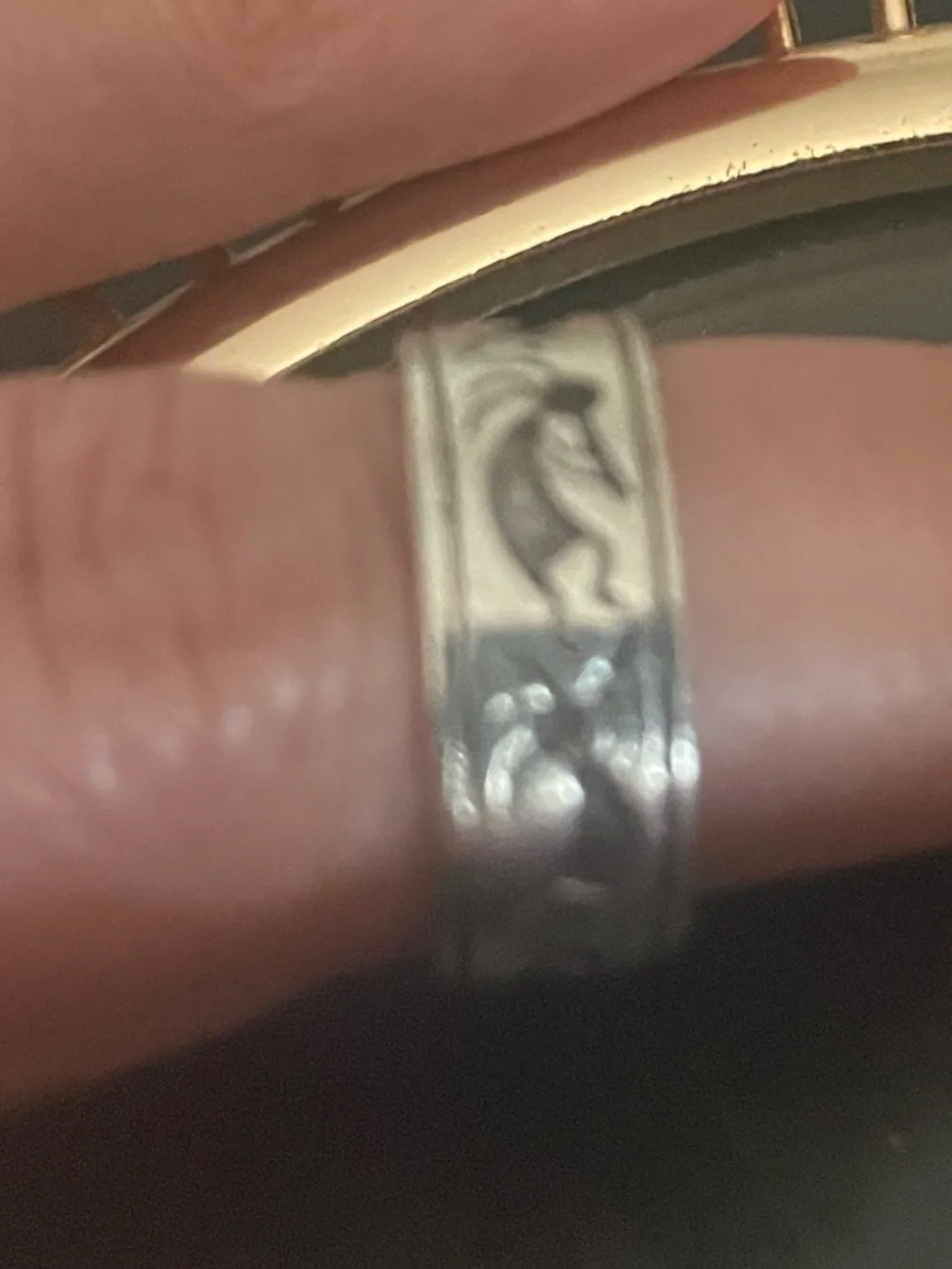 Sterling Silver Kokopelli Ring